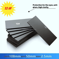 Lentilles en verre de protection spéciales pour soudage OEM Lentille optique pour machine à souder Fournitures de soudage et de soudage