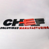 Lettres 3D en acier inoxydable brossé non éclairées, lettres de logo murales en métal, lettres de signalisation de magasin simples en acier inoxydable