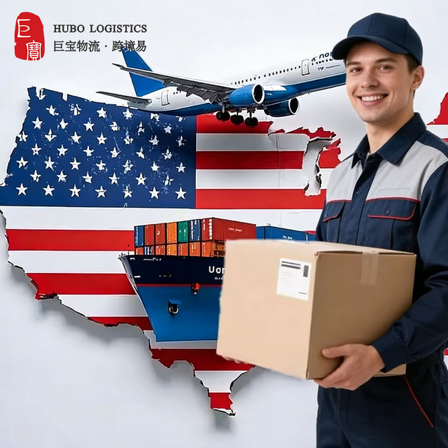 Hubo Sea+Truck Logistics Service China to USA New York FBA Forwarder DDP Customs Clearance COSCO
