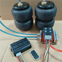 Collecteur de soupapes 4 voies Accuair pour suspension pneumatique, neuf, avec télécommandes sans fil pour kits de suspension pneumatique de voitures