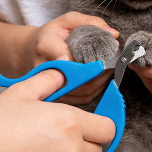 Pet Nail Clippers Stainless Steel With Tail Cat Grooming Tool Home Pet Care Scissors - Product Image 1