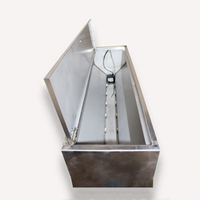 Abreuvoir à lait pour porcelets double face 14 tétines en acier inoxydable Machine d'allaitement pour porcelets Équipement d'élevage Abreuvoir à lait pour porcelets