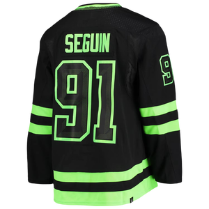 Camiseta de Hockey 2026 # 14 Jamie Benn # 21 Uniforme de hockey sobre hielo personalizado de Jason Robertson Verde Negro Verde neón - Product Image 3