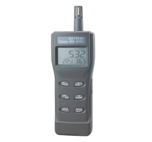 Misuratore portatile della qualità dell'aria misuratore di umidità della temperatura misuratore dell'analizzatore di anidride carbonica rilevatore di CO2 Multi Gas - Product Image 1