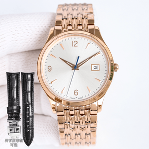 Men Automatic Mechanical Watch Date Display Stainless Steel Bracelet with Optional Leather Strap Casual Business Wristwatch - Product Image 2