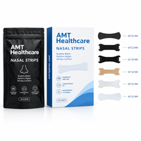 Bandes nasales transparentes imperméables avec adhésif de qualité médicale, hypoallergéniques, anti-ronflement, soutien au sommeil, certifiées CE et ISO