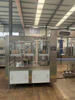 Ligne de production automatique de remplissage et de scellage de bouteilles pour jus, eau potable, huile, miel, shampoing, antigel