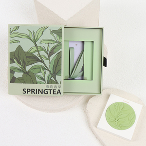 Set Corrugated Board Gold Foil Embossing Vanishing Matt Lamination UV Coating Print Sponge Luxury Unique Matcha Gift <b>Box</b> - Product Image 1