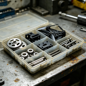 Piezas Ligeras de Aluminio CNC para Estructuras de Drones con Opciones de Electroerosión por Hilo y Acero Inoxidable para Mecanizado - Product Image 1