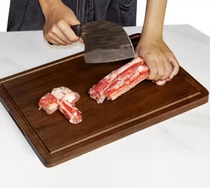 <span class=keywords><strong>Planche</strong></span> à découper en noyer noir extra épaisse et extra <span class=keywords><strong>large</strong></span>, durable et anticorrosion - Product Image 2