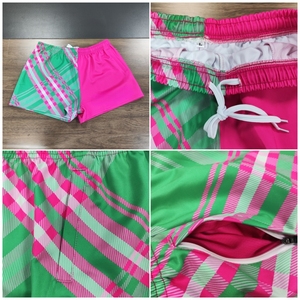 Shorts de football australien personnalisés à motif écossais pour hommes et femmes, avec poches zippées, style natif australien - Product Image 5