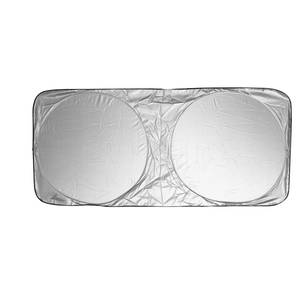 CHONGTENG Pare-<span class=keywords><strong>soleil</strong></span> <span class=keywords><strong>de</strong></span> voiture Offre Spéciale en polyester argenté avec <span class=keywords><strong>rayons</strong></span> UV Design deux modèles <span class=keywords><strong>de</strong></span> protection solaire contre la chaleur pour pare-brise - Product Image 4