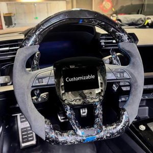 Volante <span class=keywords><strong>de</strong></span> Fibra <span class=keywords><strong>de</strong></span> Carbono Forjado para Audi A3 A4 S3 S4 RS5 Q5 TT RS3 R8 TTRS TTS 2013-2025, Accesorios para Automóviles <span class=keywords><strong>de</strong></span> Venta Caliente - Product Image 5