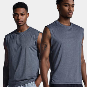 OEM Custom Lightweight Men's Vest <b>Singlet</b> H-Back Wear Quick Dry Mesh Polyester for <b>Running</b> Training Wholesale - Product Image 3