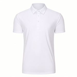 Design Men's Summer Short Sleeve Zipper Top Custom Printed <b>T</b>-shirt Pullover Golf Fashion Oversized Men's Custom Polo Shirt - Product Image 5