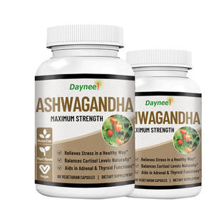 Cápsulas de Ashwagandha antioxidantes e inmunitarias, suplementos herbales para mejorar el sueño - Product Image 2