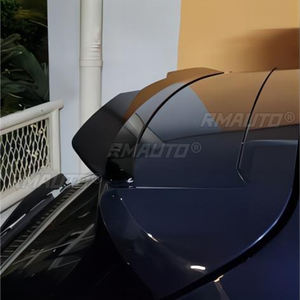 Aileron de toit arrière A3 Sportback 8P Facelift 2004-2013 pour Audi, noir brillant, décoration d'aileron arrière de voiture, tuning universel - Product Image 4