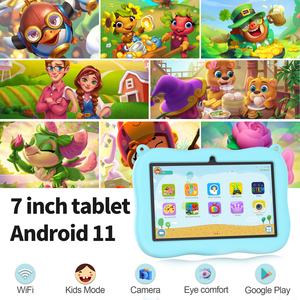Kid Tablet PC Android Sim Thẻ trẻ em Tablet Trường hợp với bút stylus trẻ em Máy tính bảng với bút cảm ứng - Product Image 2