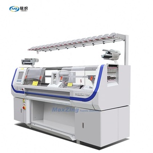 auto computerized football scarf knitting machine for jacquard pattern