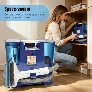 Aspirateur sans fil 21V avec batterie, pour sols humides et secs, aspirateur pour tapis, machine à laver les tissus, canapé - Product Image 2