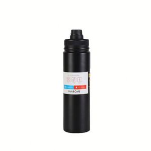 Custom Logo Stainless Steel Vacuum Insulated Water Bottle 600ml 800ml 1L Double Wall Leakproof Travel Flask - Product Image 6