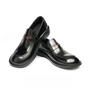 Classic Design High Quality Men's Casual <b>Shoes</b> Business Casual Leather <b>Shoes</b> Shiny Leather <b>Height</b> <b>Increasing</b> Autumn Waterproof - Product Image 1