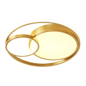 Hot Sale Minimalist Geometric Round Lamp Gold Modern Acrylic Ring <b>Led</b> Ceiling <b>Light</b> <b>for</b> <b>Living</b> <b>Room</b> - Product Image 6