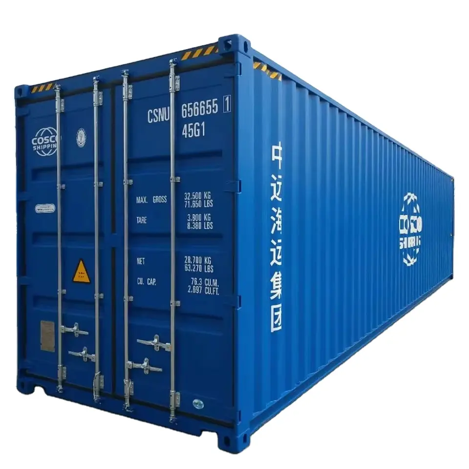 Cargo Containers Sale to USA 20 GP New or Used Standard Container 40 Ft ISO Container