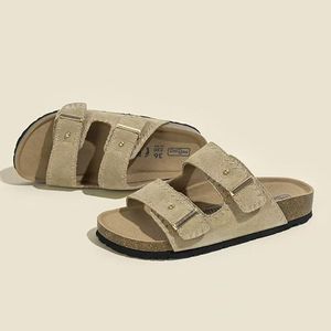 Pantuflas elegantes y modernas para mujer, al por mayor, con suela de madera blanda y comodidad para exteriores, novedad 2026 - Product Image 5