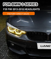 Accessoires automobiles LIANGTU en promotion pour BMW Série 3 F30 F35 F80, phares avant bicolores jaune et blanc de haute qualité