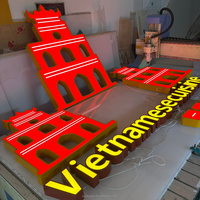 Letras 3D con Iluminación LED para Exteriores, Resistentes al Agua, Personalizadas por el Fabricante, Letreros LED para Fachadas de Tiendas