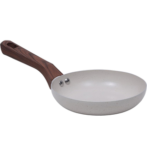Hot Sell 6 Piece Non-Stick Glass Lids Wood Handles Oven Safe Gas & <b>Induction</b> Ready Minimalist Design Ceramic <b>Cookware</b> <b>Set</b> - Product Image 3