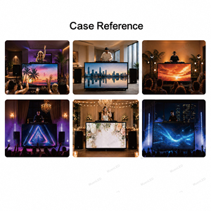 ZD-I-1.95 HD 4K Led Reception <b>Display</b> Indoor Mobile Led <b>Display</b> Foldable Led DJ Booth for <b>Table</b> Advertising Information - Product Image 6