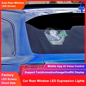 Écran LED interactif intelligent pour vitre arrière de voiture, programmation par application, affichage électronique pour voiture Xiaobao - Product Image 4