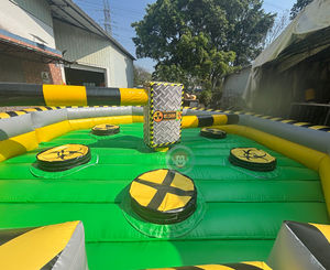Juego Inflable Meltdown para Interiores y Exteriores, Juego Wipeout, Precio Económico, Juego Inflable Meltdown, Pista <span class=keywords><strong>de</strong></span> Obstáculos Wipe Out - Product Image 4