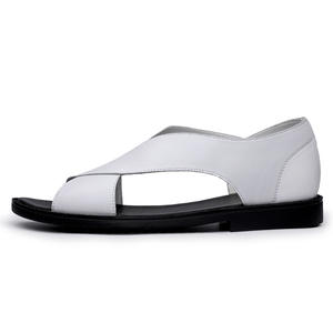 Chaussures d'été décontractées de luxe pour hommes en cuir véritable, nouvelles chaussures de conduite respirantes en cuir véritable - Product Image 5