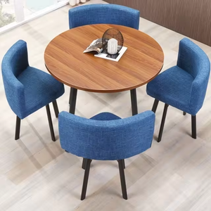 Set di tavolini da caffè per il tempo libero personalizzati e Set di 4 sedie - Product Image 3