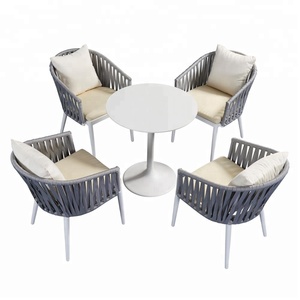 Al aire libre barato muebles de terraza jardín Balcón de mesa de café silla conjunto - Product Image 1