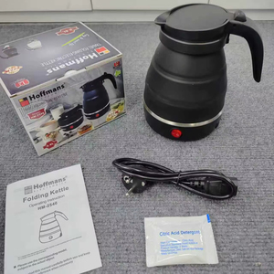 กาต้มน้ำพับได้ Hoffmans HM-2546 ขนาด 0.6 ลิตร พร้อมปลั๊ก EU วัสดุซิลิโคนเกรดอาหาร สำหรับเดินทางในตลาดแอฟริกา ใช้งานสะดวก - Product Image 5