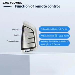 Kit EASYGUARD PKE Entrée sans clé passive Remplacement de clé intelligente Compatible avec les voitures BMW série G équipées d'un bouton de démarrage OEM d'usine - Product Image 2