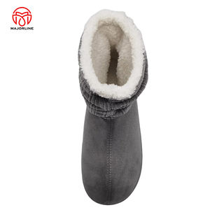 Winter Mode New Warm Woolen Casual Damen Indoor und Outdoor Schneeschuhe Knöchel Home Slipper Stiefel Fuzz Fluffy Schuhe - Product Image 4