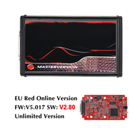 Programador de ECU KESS V5.017 2.80 K-TAG V7.020 4 LED BDM con Marco Completo y Adaptador de 12V AC para la UE