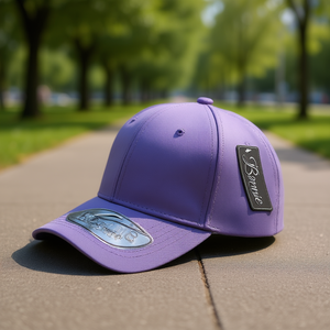 Cappellino da Baseball Bonne a 6 Pannelli, Regolabile, Tinta Unita, Unisex, per Adulti, Casual, 100% Poliestere Twill con Stampa in Lamina sul Pannello Destro - Product Image 2