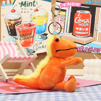 Peluche Dinosaure Mignonne, Pendentif Dinosaure en Peluche, Cadeau Animal du Zoo