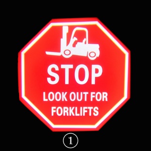 Nhà máy chất lượng cao 12-24V phổ <span class=keywords><strong>LED</strong></span> cảnh báo ánh sáng màu đỏ tươi sáng chiếu ánh sáng logo xe nâng cảnh báo an toàn đèn <span class=keywords><strong>LED</strong></span> - Product Image 6