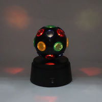 Offre Spéciale Batterie Rotatif RGB LED Disco Scène Décorative Néon Dj Happy Party Favors Lumières pour Club