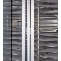 80/96-laags roestvrijstalen dehydrator voor voedsel, 483L capaciteit, dubbele lade, slim paneel voor het drogen van fruit, groenten en vlees