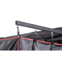 Tente de Douche de Camping Portable Hiycamp en Aluminium de Haute Qualité, Étanche, pour Quatre Saisons, Installation Facile, avec Auvent Intégré pour la Confidentialité