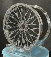 Jantes forgées JWYC personnalisées multi-rayons chromées argentées 17-22 pouces 5x120 5x114.3 en alliage pour Audi Vossen Rays Te37 BMW