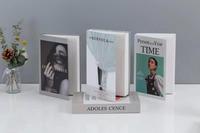 Accessoires de décoration de table modernes professionnels, marque personnalisée, livre décoratif, faux livres, décoration de la maison